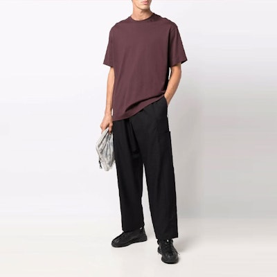 Y-3 Loose Fit Solid Black Straight-Leg Sweatpants HB3465 Purchase Y-3 Loose Fit Solid Black Straight-Leg Sweatpants HB3465