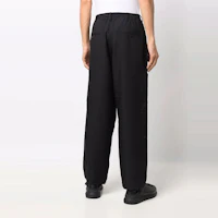 Sizing Y-3 Seluar Panjang Hitam Lurus Potongan Longgar HB3465