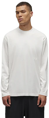Camiseta Unisex Blanca Y-3 LS Cómoda y Casual. 51-JD9832 Order Camiseta Unisex Blanca Y-3 LS Cómoda y Casual. 51-JD9832