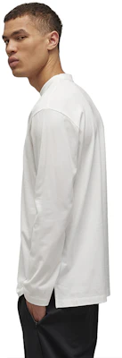 Camiseta Unisex Blanca Y-3 LS Cómoda y Casual. 51-JD9832 Shop Camiseta Unisex Blanca Y-3 LS Cómoda y Casual. 51-JD9832