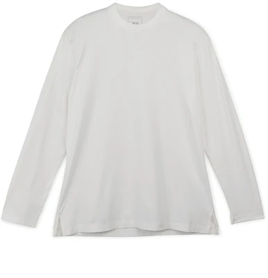 Camiseta Unisex Blanca Y-3 LS Cómoda y Casual. 51-JD9832 Details for Camiseta Unisex Blanca Y-3 LS Cómoda y Casual. 51-JD9832