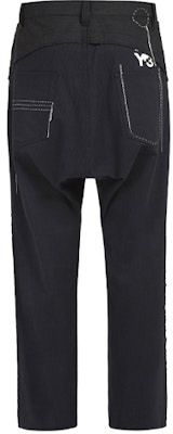 Y-3 M HBONE Celana Hitam Pria Kasual Tailored. DP0600 Lookbook Y-3 M HBONE Celana Hitam Pria Kasual Tailored. DP0600