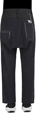 Y-3 M HBONE Celana Hitam Pria Kasual Tailored. DP0600 Shop Y-3 M HBONE Celana Hitam Pria Kasual Tailored. DP0600