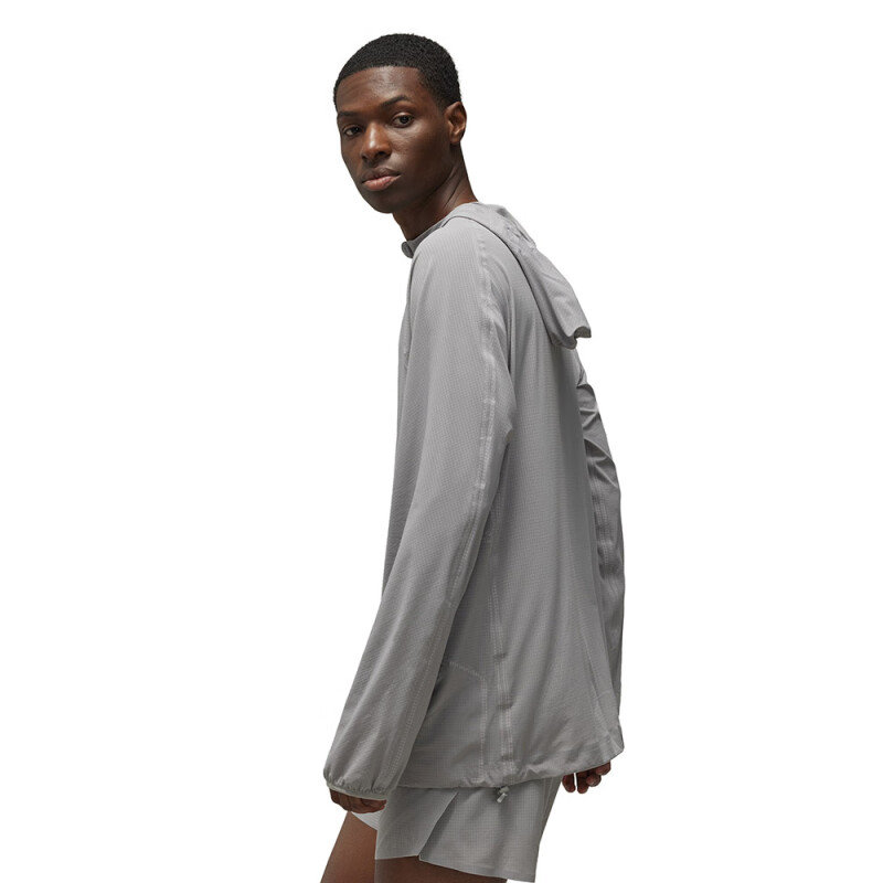 Purchase Y-3 M Run Jacket Lightweight Solid Skin Jacket Men’s Light Gray. 50-IV5637