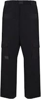 Lookbook Y-3 Men’s Black Straight-Leg Cargo Pants with Mid-Rise and Utility Pockets H63080