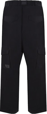 Seluar Kargo Hitam Lelaki Y-3 dengan Potongan Lurus, Mid-Rise & Poket Utiliti. H63080 Lookbook Seluar Kargo Hitam Lelaki Y-3 dengan Potongan Lurus, Mid-Rise & Poket Utiliti. H63080