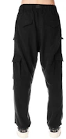 Details for Y-3 Men’s Black Straight-Leg Cargo Pants with Mid-Rise and Utility Pockets H63080