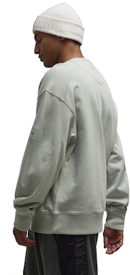 Y-3极简罗纹圆领套头衫 男女同款浅灰休闲毛衣. IP7694 Details for Y-3极简罗纹圆领套头衫 男女同款浅灰休闲毛衣. IP7694