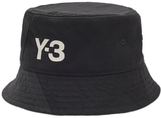 Y-3 Minimalist Logo Canvas Bucket Hat Unisex Couples Style H62986 Buy Y-3 Minimalist Logo Canvas Bucket Hat Unisex Couples Style H62986