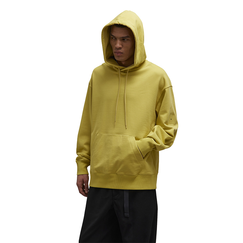 Shop Y-3 Minimalist Logo Hoodie Unisex Oversized Casual Sweatshirt IP7700