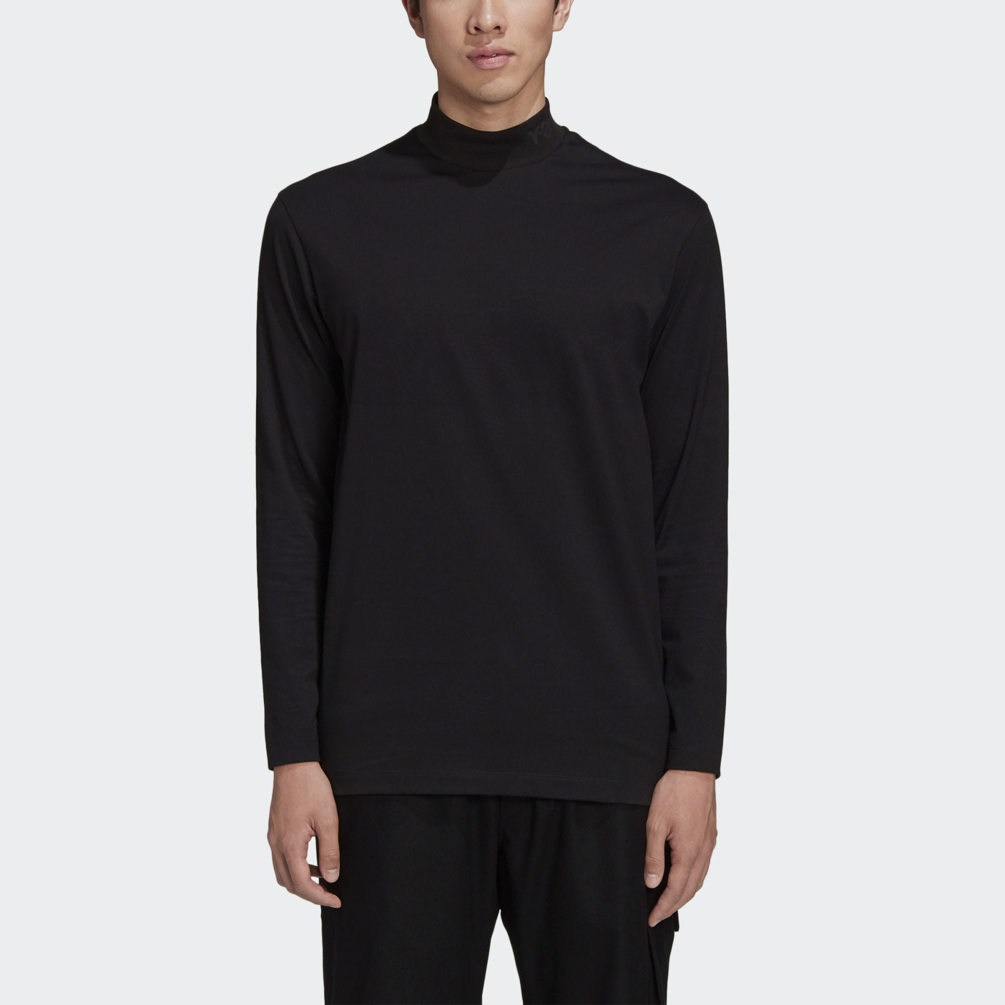 Shop Y-3 Minimalist Long Sleeve Tee - Black GK4497