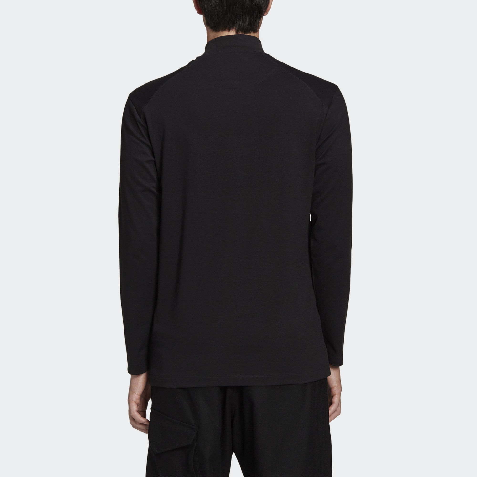 Sizing Y-3 Minimalist Long Sleeve Tee - Black GK4497