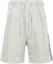 Order Y-3 Minimalist Mid-Waist 3-Stripes Logo Shorts Unisex Light Grey IA1665