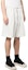 Sizing Y-3 Minimalist Mid-Waist 3-Stripes Logo Shorts Unisex Light Grey IA1665