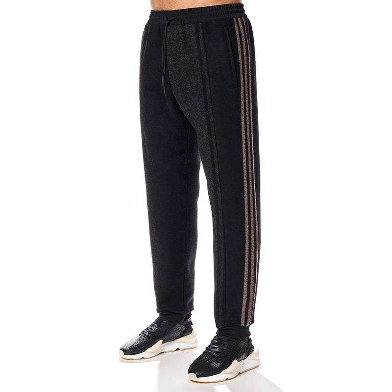 Shop Y-3 Minimalist Stylish Knit Sweatpants for Men HN1967