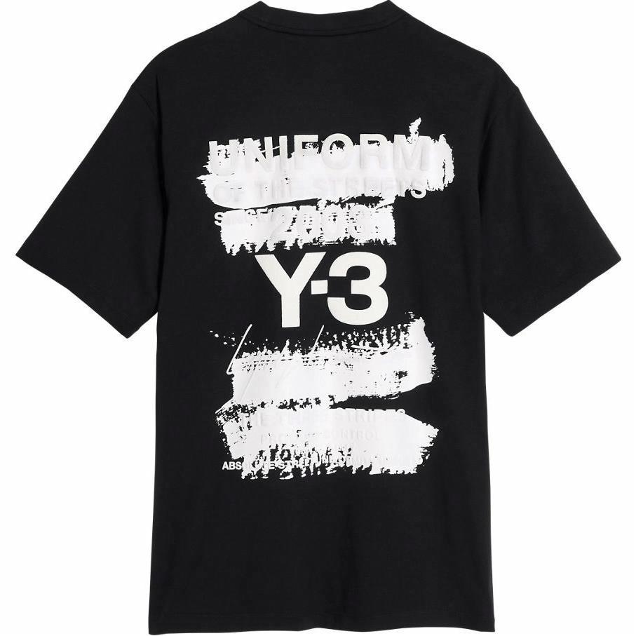 Order Y-3 Minimalist Unisex Fashion Short Sleeve T-Shirt JN4879