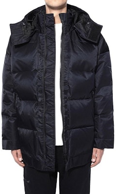 Y-3 Mono Down Puffer Jaket Musim Sejuk Unisex Hitam DP0596 A18 Lookbook Y-3 Mono Down Puffer Jaket Musim Sejuk Unisex Hitam DP0596 A18