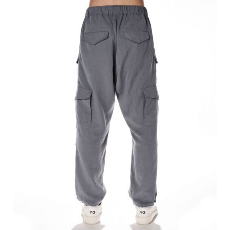 Purchase Y-3 多口袋寬鬆版型工裝褲 - 灰色 HZ8856