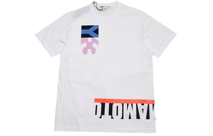 Order Y-3 Multi Block Graphic Tee White Unisex FN5728
