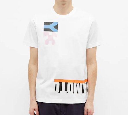 Y-3 Multi Block Graphic Tee White Unisex FN5728 Shop Y-3 Multi Block Graphic Tee White Unisex FN5728