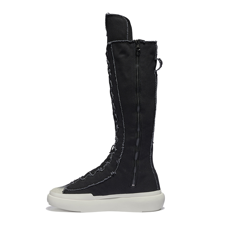 Y-3 Nizza High 'Black Canvas Zip' IF7789