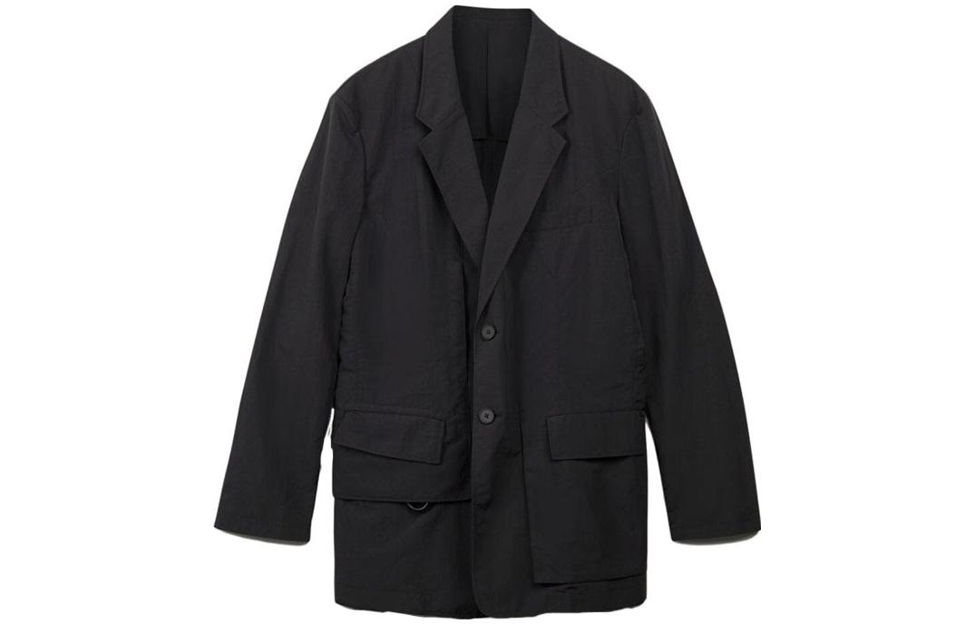 Order Y-3 Nylon Crinkle Suit Jacket Unisex Black H63047
