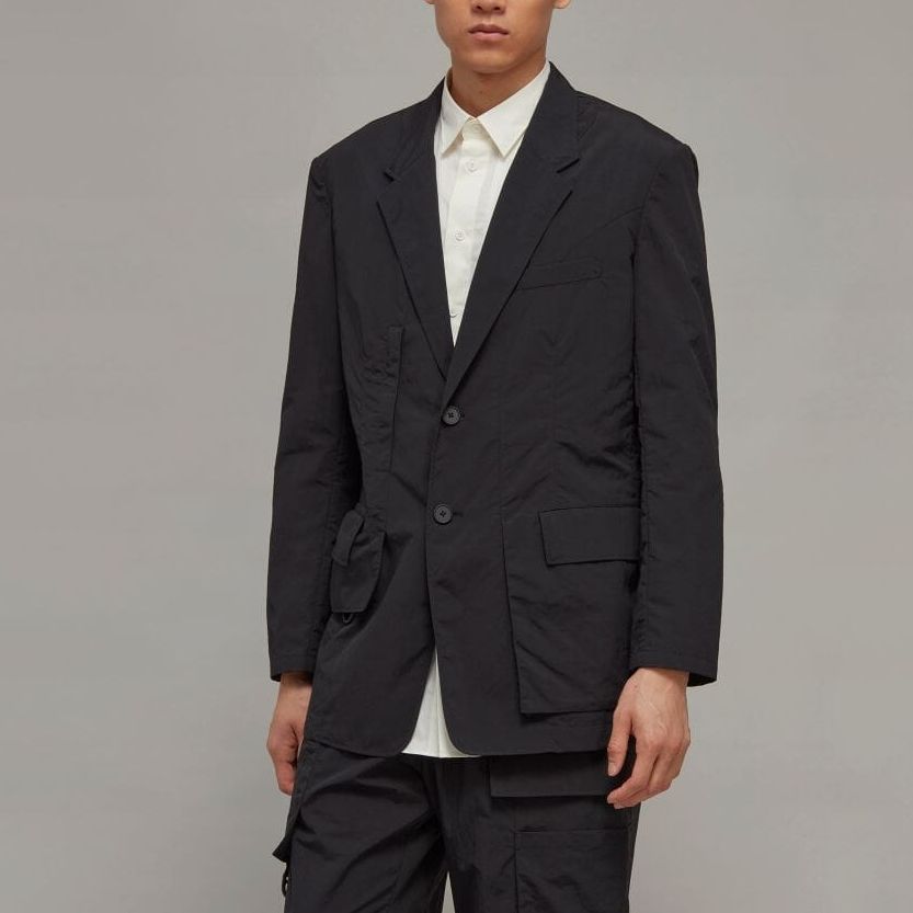 Purchase Y-3 Nylon Crinkle Suit Jacket Unisex Black H63047