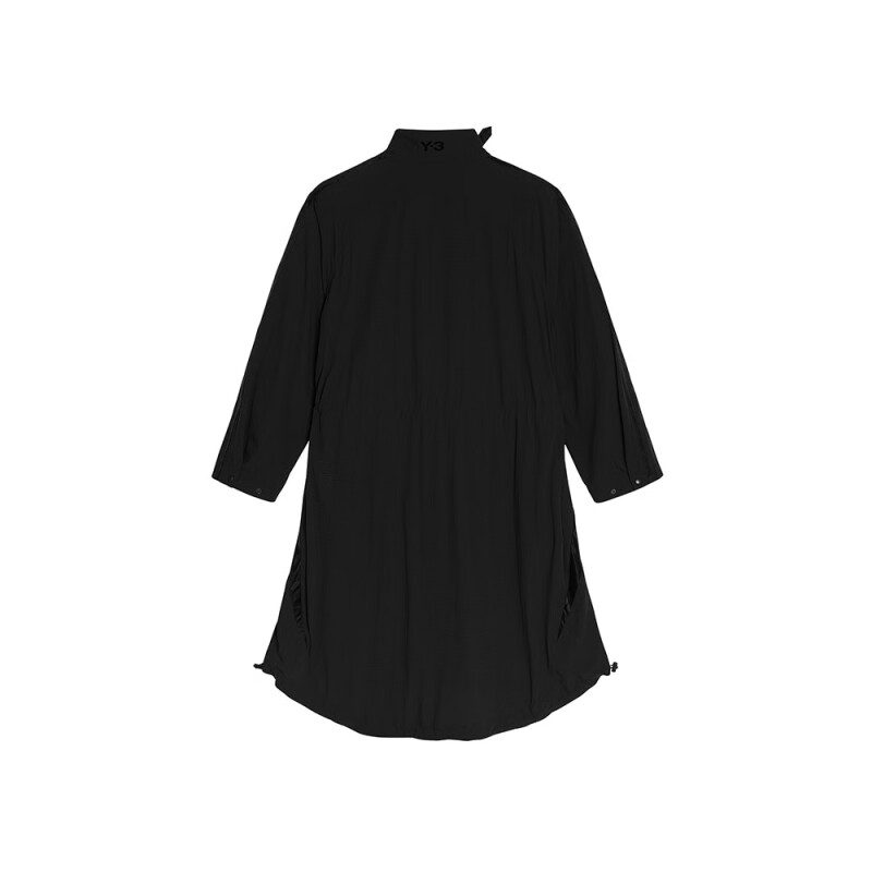 Y-3 Nylon Parka Black Unisex Lightweight Casual Loose Fit Coat 50-IV5656