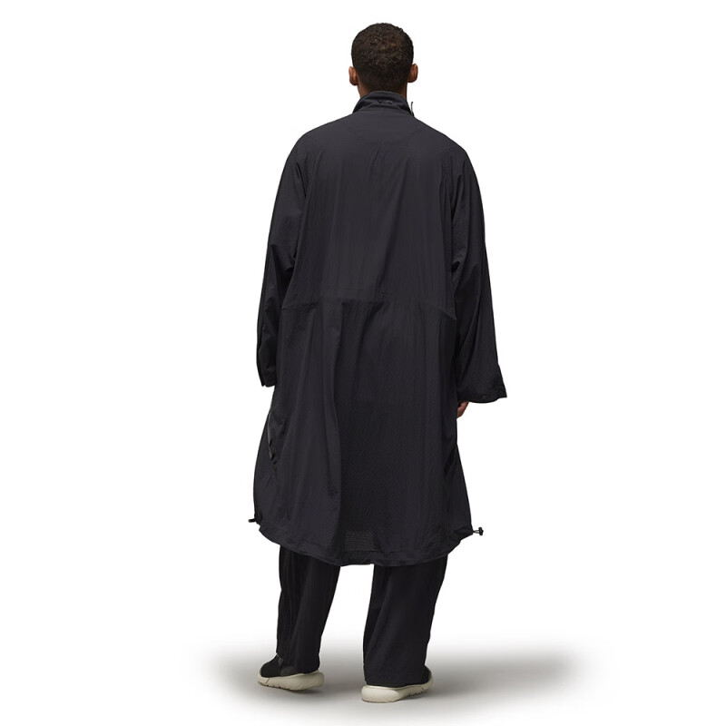 Purchase Y-3 Nylon Parka Black Unisex Lightweight Casual Loose Fit Coat 50-IV5656