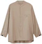 Buy Sobrecamisa Beige de Nylon Twill Y-3 Cuello Semi-Alto Chaqueta Suelta. IV8022
