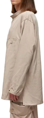 Sobrecamisa Beige de Nylon Twill Y-3 Cuello Semi-Alto Chaqueta Suelta. IV8022 Details for Sobrecamisa Beige de Nylon Twill Y-3 Cuello Semi-Alto Chaqueta Suelta. IV8022