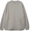 Order Y-3 オーバーサイズ クルーネック ドロップショルダー 長袖スウェット ユニセックス グレー IV5626