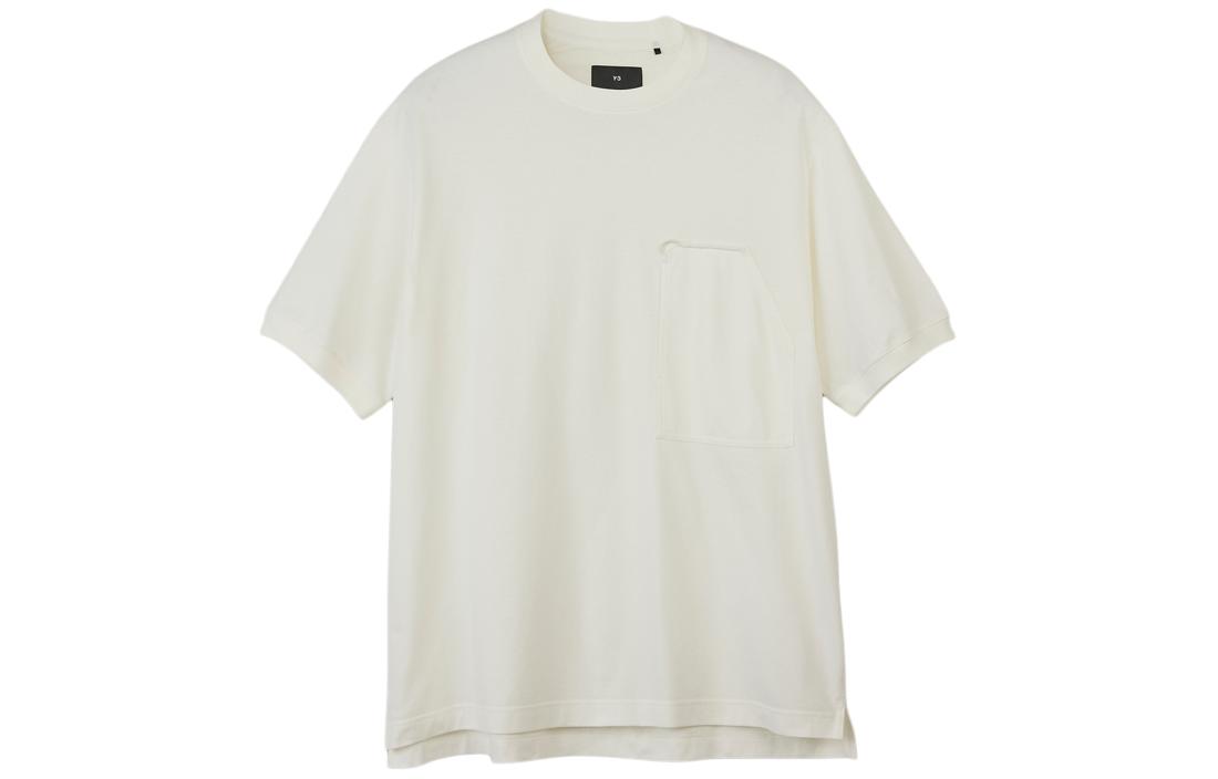 Y-3 Patchwork Crewneck Oversized T-Shirt Unisex White IZ3127