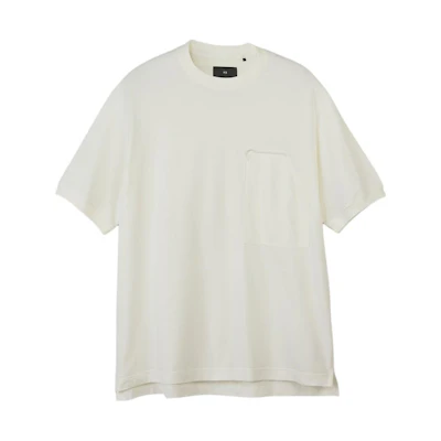 Y-3 Patchwork Crewneck Oversized T-Shirt Unisex White IZ3127