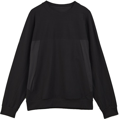 Y-3 拼接圆领卫衣 男女款 - 黑色 H63029 Order Y-3 拼接圆领卫衣 男女款 - 黑色 H63029