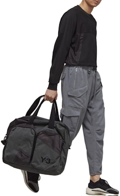 Y-3 拼接圆领卫衣 男女款 - 黑色 H63029 Lookbook Y-3 拼接圆领卫衣 男女款 - 黑色 H63029