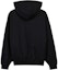 Lookbook Y-3 Plain Drawstring Long Sleeve Hoodie Black. IW0078