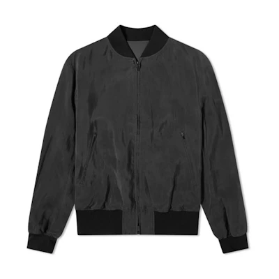 Y-3 Printed Zip Logo Jacket Unisex Black GV6045