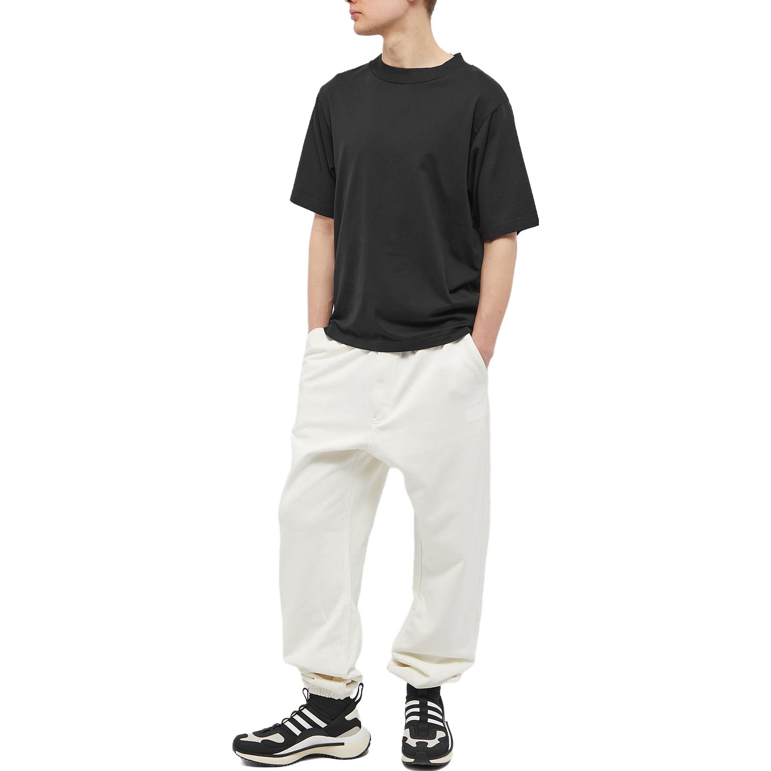 Lookbook Y-3 純白修身運動長褲 IL1785