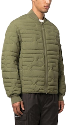 Chaqueta Bomber Verde Oliva Acolchada Y-3 de Manga Larga con Cierre. HT4478 Purchase Chaqueta Bomber Verde Oliva Acolchada Y-3 de Manga Larga con Cierre. HT4478