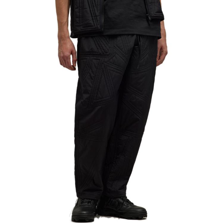 Lookbook Y-3 キルティングパンツ ユニセックス ルーズフィット カジュアル無地トラウザーズ IL2056