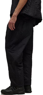 Y-3 キルティングパンツ ユニセックス ルーズフィット カジュアル無地トラウザーズ IL2056 Shop Y-3 キルティングパンツ ユニセックス ルーズフィット カジュアル無地トラウザーズ IL2056