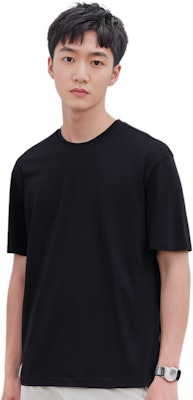 Y-3 레알 마드리드 로고 프린트 블랙 반팔 티셔츠 스포츠웨어 HM6687 Cheap Y-3 레알 마드리드 로고 프린트 블랙 반팔 티셔츠 스포츠웨어 HM6687