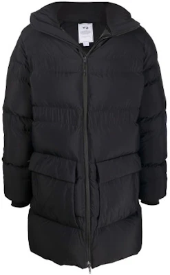 Y-3 Reberu Logo Puffer Long Sleeve Down Jacket Black HA5558 Buy Y-3 Reberu Logo Puffer Long Sleeve Down Jacket Black HA5558