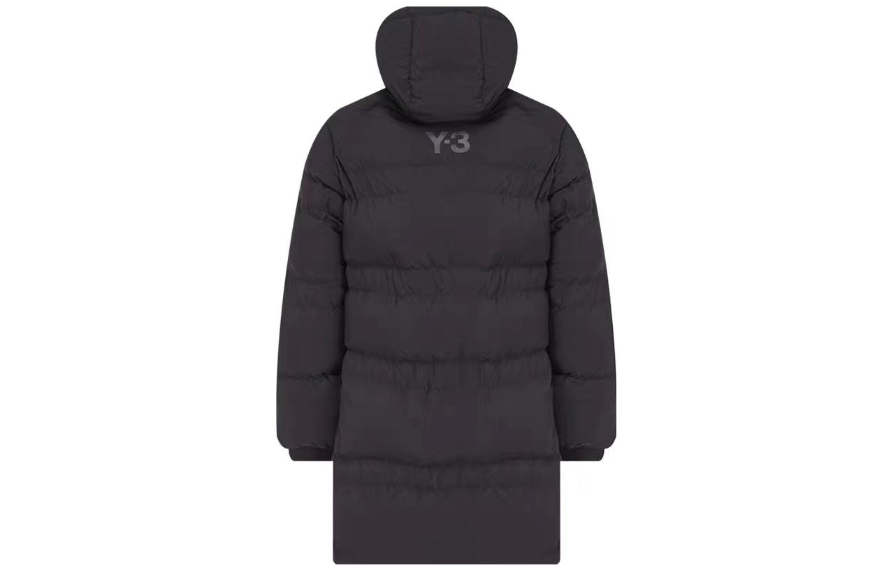Y-3 Reberu Logo Puffer Long Sleeve Down Jacket Black HA5558 圖 3