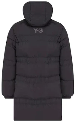 Y-3 Reberu Logo Puffer Long Sleeve Down Jacket Black HA5558 Lookbook Y-3 Reberu Logo Puffer Long Sleeve Down Jacket Black HA5558
