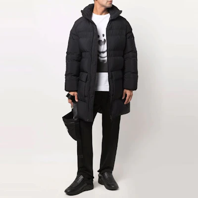 Y-3 Reberu Logo Puffer Long Sleeve Down Jacket Black HA5558 Shop Y-3 Reberu Logo Puffer Long Sleeve Down Jacket Black HA5558