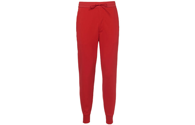 Y-3 Red Logo Loose Fit Jogger Sweatpants GK4519