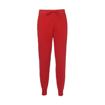Y-3 Red Logo Loose Fit Jogger Sweatpants GK4519