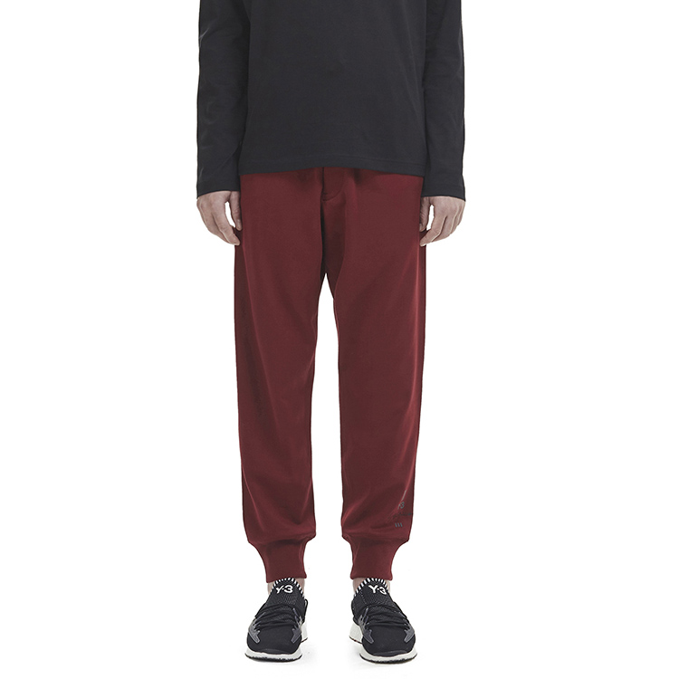 Purchase Y-3 紅色純色男女休閒針織慢跑褲 DY7192